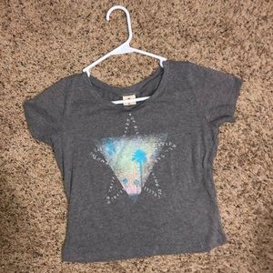 Hollister crop t-shirt